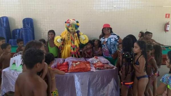 Alunos da rede municipal do campo participam de manhã de lazer