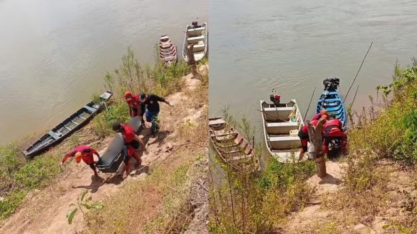 Homem desaparece ao tentar nadar em rio e é encontrado morto dois dias depois no PI
