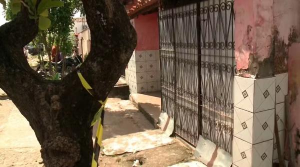 Dona de casa &eacute; assassinada e m&atilde;e, irm&atilde; e filho t&ecirc;m corpos queimados em Altos (PI).(Imagem:Reprodu&ccedil;&atilde;o/Tv Clube)