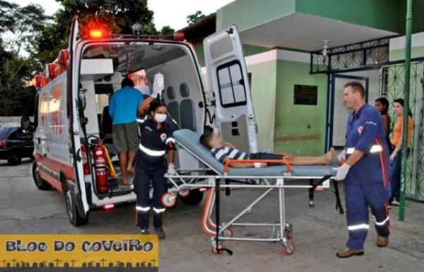 Crian&ccedil;a &eacute; picada por cascavel enquanto caminhava com o pai.(Imagem:Blog do Coveiro)