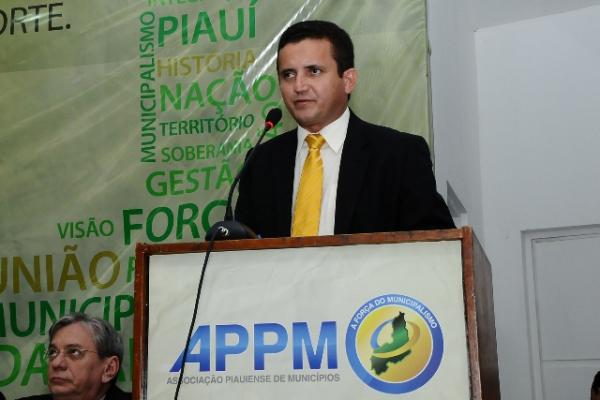 Arinaldo Leal, presidente da Associa&ccedil;&atilde;o Piauiense de Munic&iacute;pios (APPM).(Imagem:APPM)