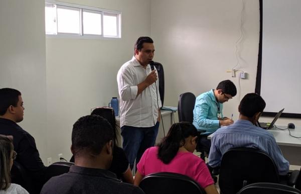 James Rodrigues, secret&aacute;rio de Sa&uacute;de de Floriano.(Imagem:Secom)