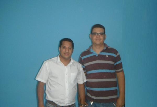 Gleydson Resende, Prefeito de Bar&atilde;o de Graja&uacute; e  Z&eacute; Neto, chefe do DETRAN-MA.(Imagem:FlorianoNews)