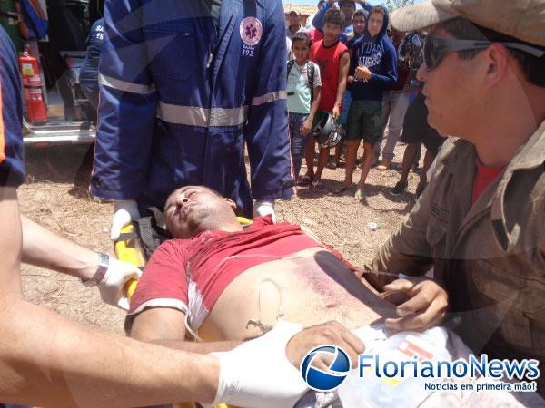 Caminhão tomba e motorista morre em acidente na PI 140.(Imagem:FlorianoNews)
