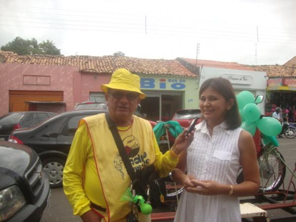 Ganhadora de pr&ecirc;mios das Lojas Drag&atilde;o(Imagem:reda&ccedil;ao)