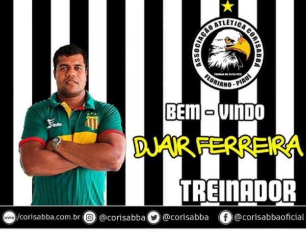 Dejair Ferreira, t&eacute;cnico do Cori-Sabb&aacute;.(Imagem:Divulga&ccedil;&atilde;o/Cori-Sabb&aacute;)