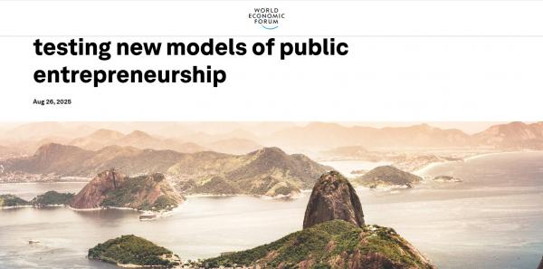OPA é destaque em artigo internacional como prática inovadora de empreendedorismo público no Brasil