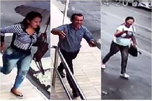 Polícia Civil divulga imagens de autores de conto do vigário em Floriano
