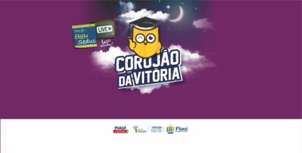 A live será transmitida das 20h do dia 21, até 1h da manhã do dia 22, por meio do Canal Educação no YouTube, TV Antares e TV Meio Norte.(Imagem:Divulgação)