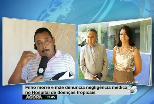 M&atilde;e diz que vai processar culpados.(Imagem:meionorte.com)