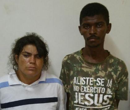 Casal é preso acusado de praticar assalto no Centro de Floriano