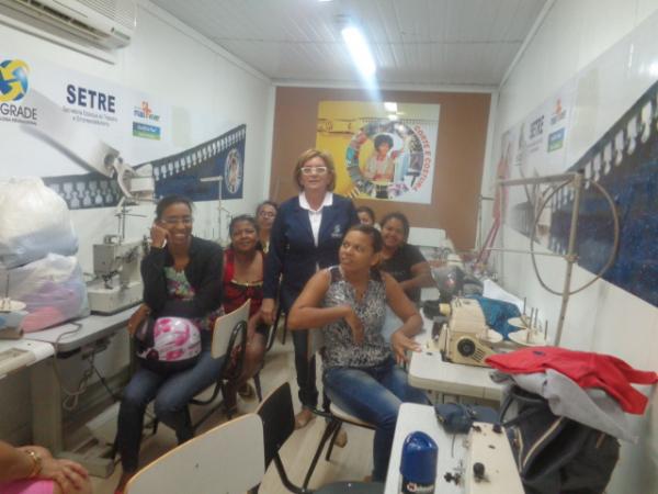 Caminhão do Programa Qualifica Piauí chega à cidade de Floriano.(Imagem:FlorianoNews)