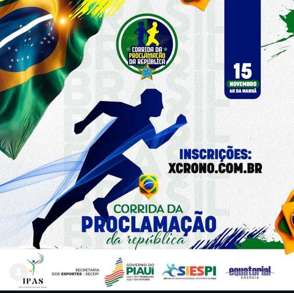 Corrida da Proclamação da República promete agitar Teresina no dia 15 de novembro