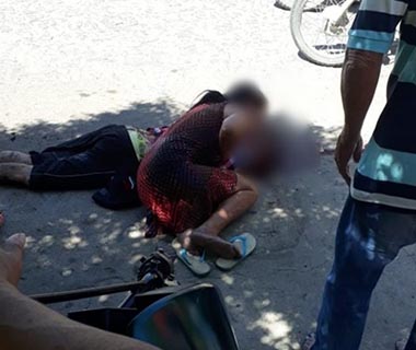 Pio IX: homem é morto na porta de casa e mãe é baleada