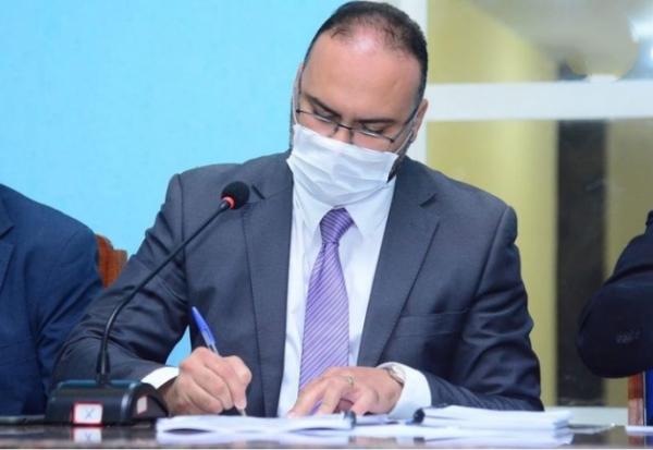 Presidente da C&acirc;mara, Joab Curvina(Imagem:Reprodu&ccedil;&atilde;o)