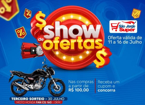 Confira o Show de Ofertas do São Jorge Super de 11 a 16 de julho