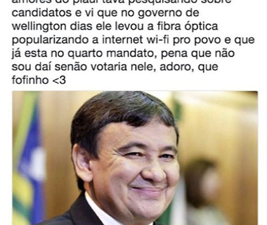 Juiz eleitoral rejeita ação do PSDB contra Wellington Dias por twitaço