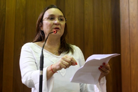 Flora ressalta feriado do dia do bancário proposta de sua autoria