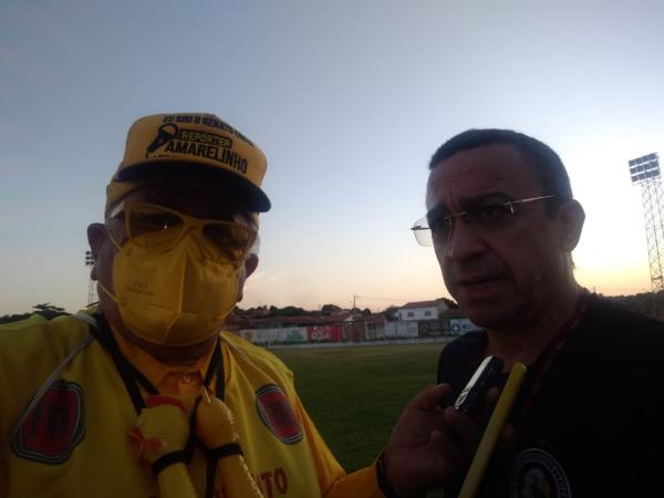 Magnoel Gomes, preparador f&iacute;sico do Corisabb&aacute;(Imagem:FlorianoNews)
