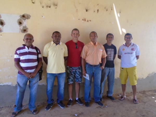 Obra da sede dos Ex-Combatentes de Floriano est&aacute; em ritmo acelerado.(Imagem:FlorianoNews)