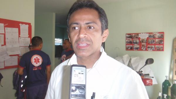 Dr. Abdias J&uacute;nior, Coordenador Geral do SAMU.(Imagem:FlorianoNews)