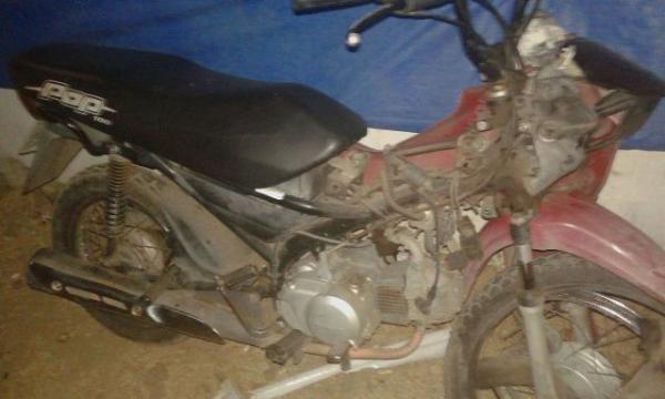 Motocicleta coduzida por Matheus(Imagem:Reprodu&ccedil;&atilde;o)