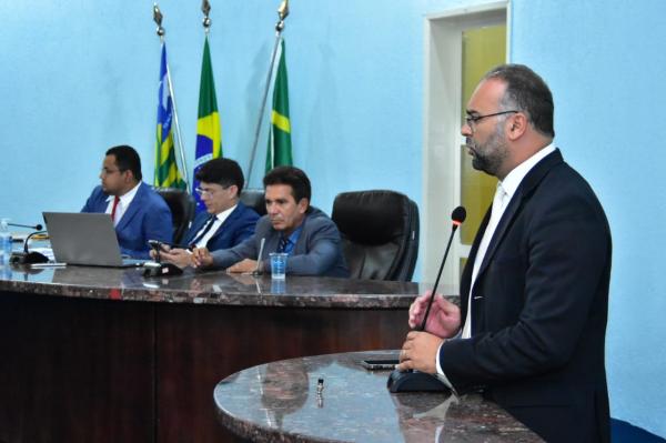 Vereadores aprovam projeto que muda hor&aacute;rio das sess&otilde;es na C&acirc;mara de Floriano(Imagem:CMF)