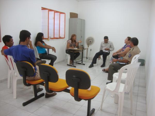 Reuniao do Conselho de Seguran&ccedil;a de Floriano(Imagem:reda&ccedil;ao)