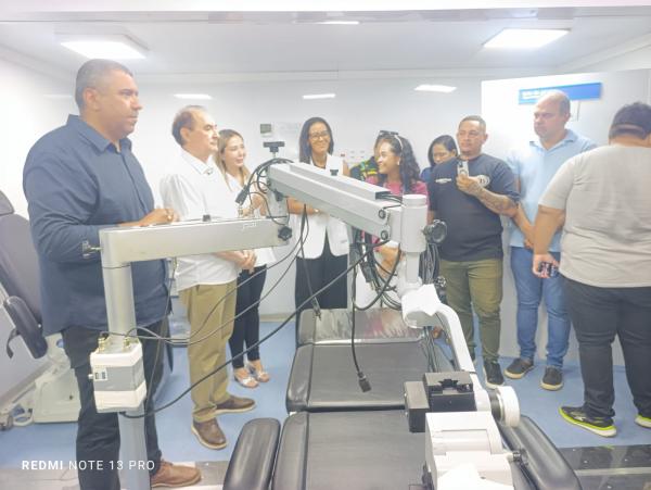 Prefeito Antônio Reis visita Carreta da Oftalmologia e destaca ampliação de atendimentos para Floriano e região(Imagem:FlorianoNews)