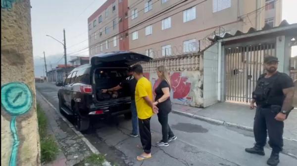  Suspeitos de receber o dinheiro do roubo foram presos em S&atilde;o Paulo (foto acima), Santa Catarina e no Piau&iacute;.(Imagem:Departamento Estadual de Investiga&ccedil;&otilde;es Criminais -)