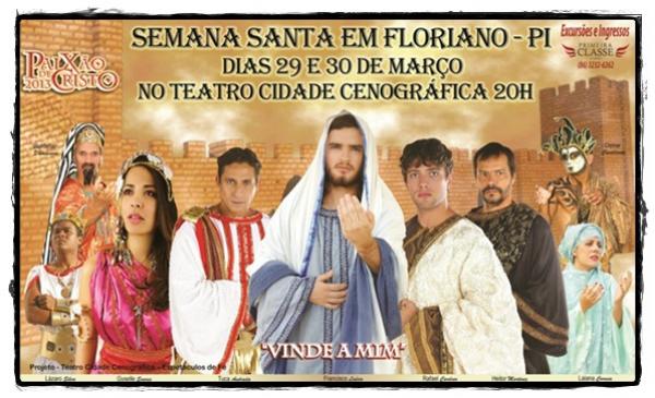Elenco intensifica ensaios da Paixão de Cristo em Floriano
