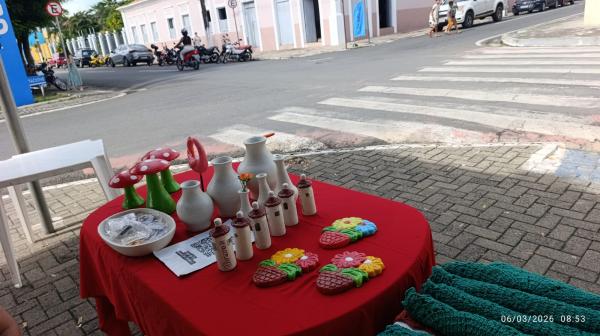 FLORIARTE movimenta Praça Dr. Sebastião Martins e valoriza cultura e produção local em Floriano(Imagem:FlorianoNews)