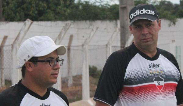 Evair ganha voto de confian&ccedil;a e permanece &agrave; frente do River-PI.(Imagem:Ramiro Pena/Ascom)