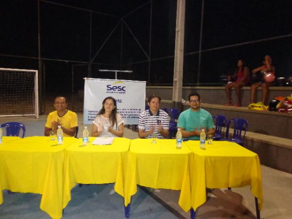 Empresas florianenses participam do 1&ordm; Torneio de Futebol e Basquete do SESC/SENAC.(Imagem:FlorianoNews)