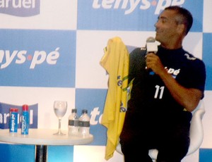 Romário critica Pelé durante evento em São Paulo