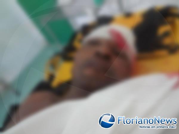 Pedestre morre ap&oacute;s ser atropelado por motocicleta em curva da morte.(Imagem:FlorianoNews)
