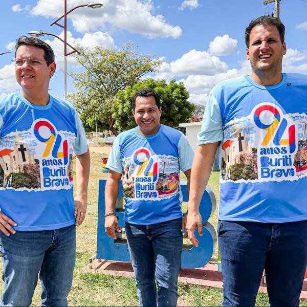 Buriti Bravo celebra 94 anos com entrega de obras e presença de autoridades: Prefeito Gleydsson Rezende reforça parcerias com o Governo do Estado(Imagem:Reprodução/Instagram)