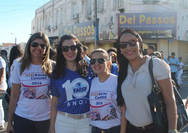 FAESF participa de manifestação contra a violência em Floriano.(Imagem:FAESF)