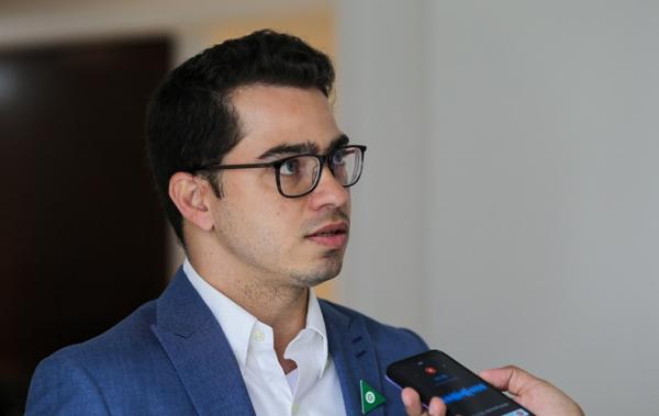 Gabriel Silva, rec&eacute;m nomeado para a dire&ccedil;&atilde;o do Hospital Regional Tib&eacute;rio Nunes, em Floriano.(Imagem:Renato Andrade/Cidadeverde.com)