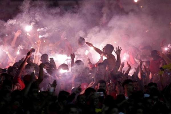 Flamengo pode ser excluído da Libertadores por briga no Maracanã.(Imagem:Esporte ao Minuto)