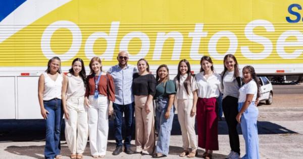OdontoSesc inicia atendimentos em Cabeceiras do Piauí com nova unidade móvel
