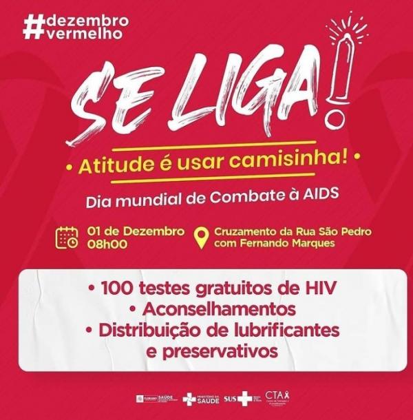 Dia Mundial do Combate à Aids é lembrado em Floriano