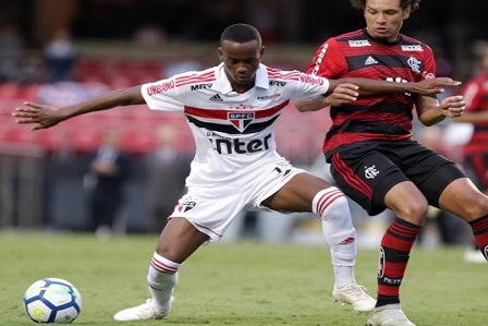 Autor de gol contra o Flamengo é apontado como maior promessa do São Paulo