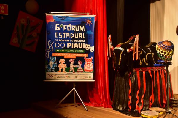 Diversidade, debate e tradição marcam a abertura do 6º Fórum Estadual de Pontos de Cultura do Piauí(Imagem:ASCOM Escalet)