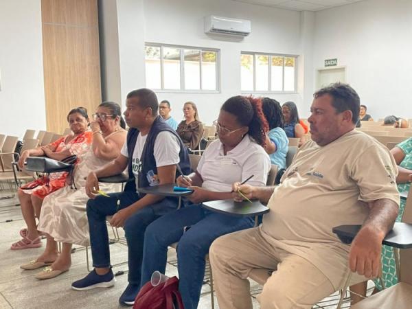  Secretaria de Meio Ambiente de Floriano promove capacita&ccedil;&atilde;o sobre Coleta Seletiva.(Imagem:Secom)