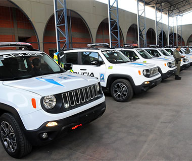 Piauí recebe novas viaturas para reforço na segurança pública