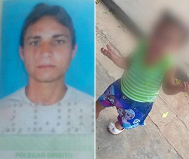 Preso suspeito de matar pai e atirar contra criança de três anos de idade