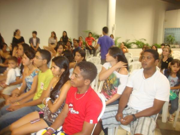 Lan&ccedil;amento do Selo da Escola. (Imagem:FlorianoNews)