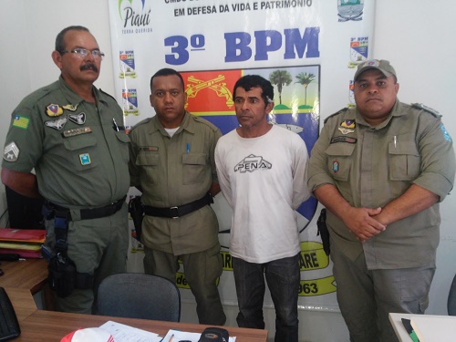 Acusado de homicídio é preso em Floriano