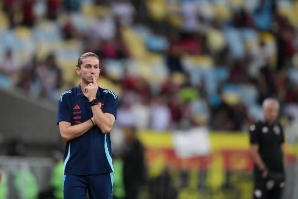 Filipe Lu&iacute;s em Flamengo x Botafogo-PB(Imagem:Thiago Ribeiro/AGIF)